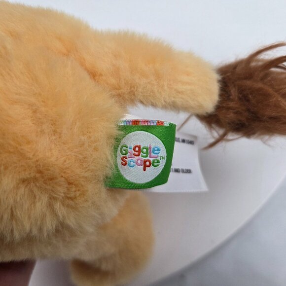 Lion Plush Stuffed Animal NWT 9" Giggle Scape - Picture 8 of 8